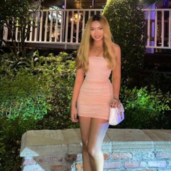 Ruched cami dress - Picture 3 of 3